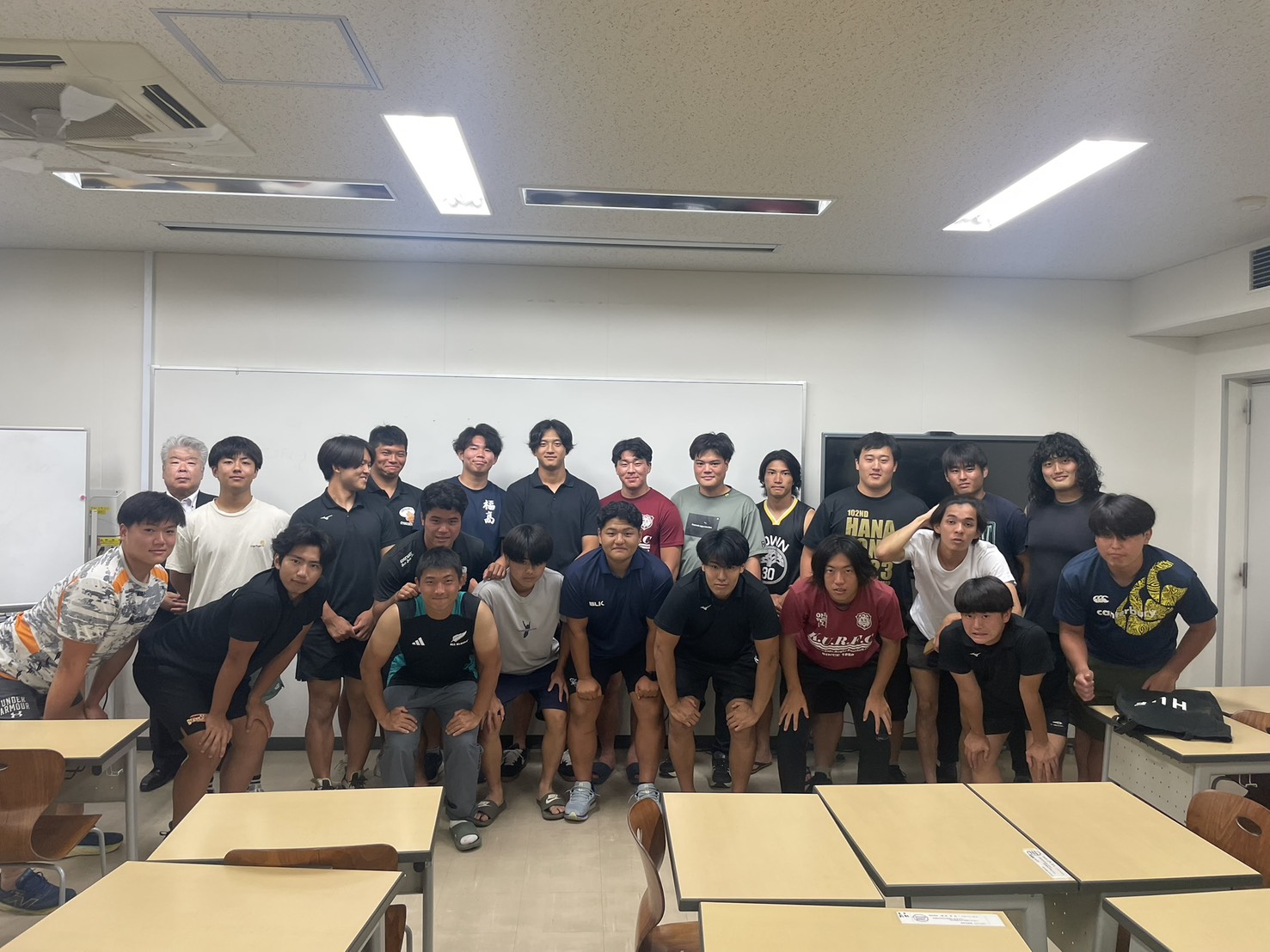 鹿児島大学ラグビー部 × 中村工業株式会社